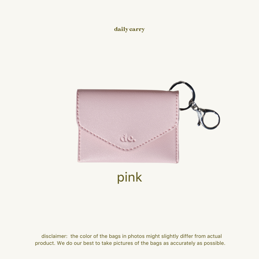 Ińes Card and Coin Purse with Key Ring and Hook