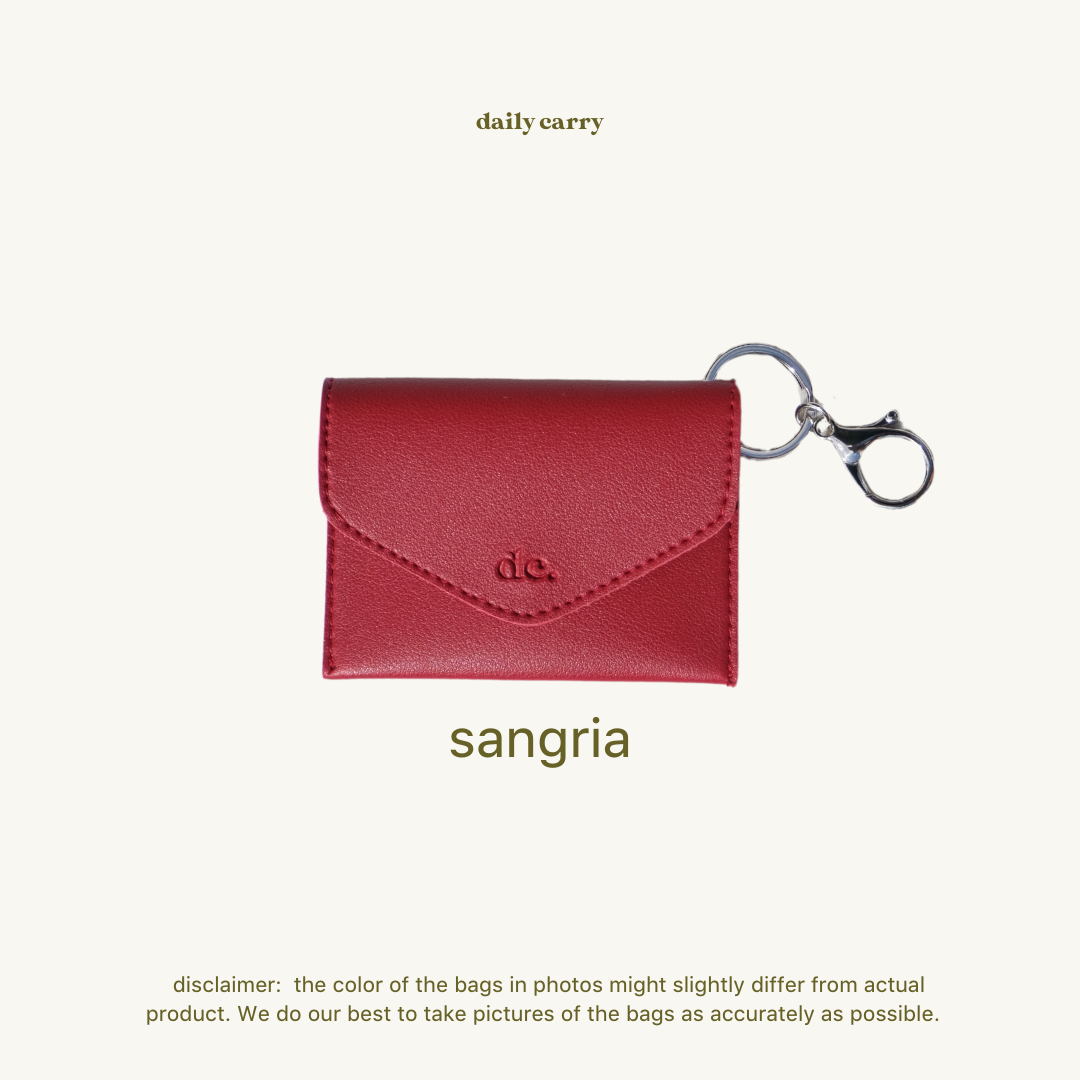Ińes Card and Coin Purse with Key Ring and Hook