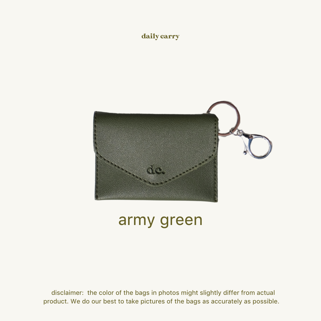 Ińes Card and Coin Purse with Key Ring and Hook