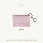 Ińes Card and Coin Purse with Key Ring and Hook