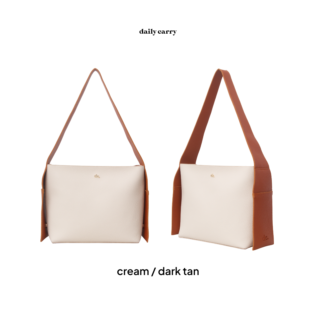 Chloe Two-Tone Shoulder Bag