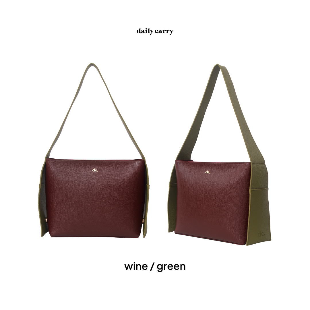 Chloe Two-Tone Shoulder Bag