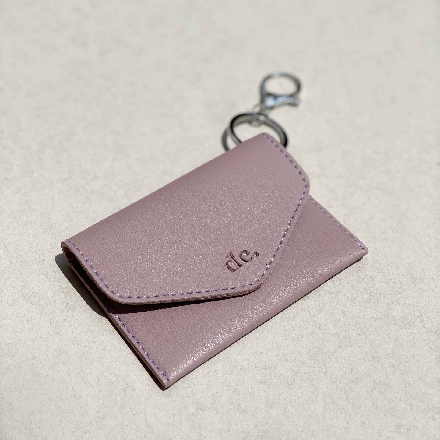 Ińes Card and Coin Purse with Key Ring and Hook